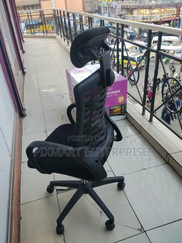 Mesh Office Chair With Headrest - thumbnail 2