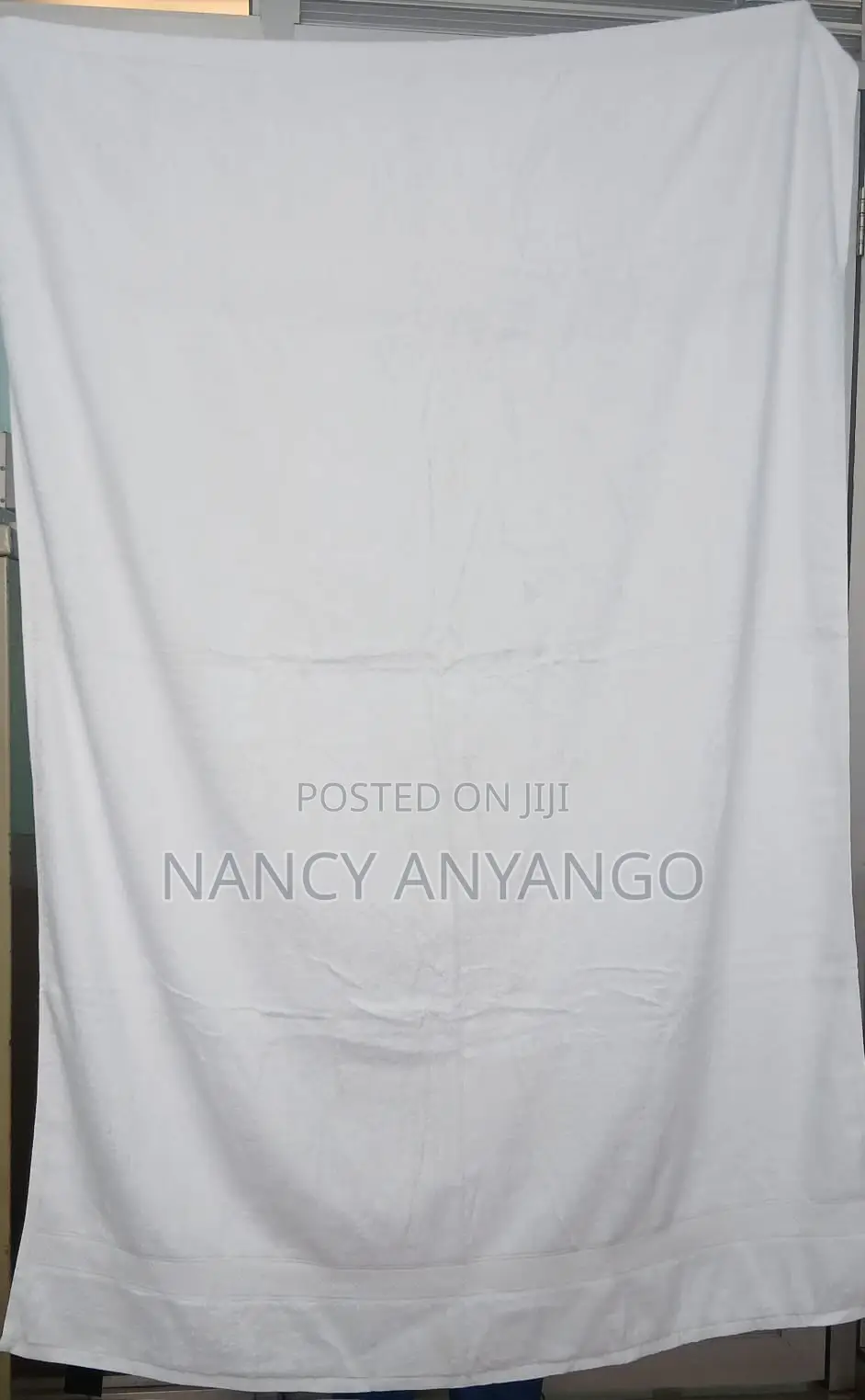 White Cotton Towel 150*100