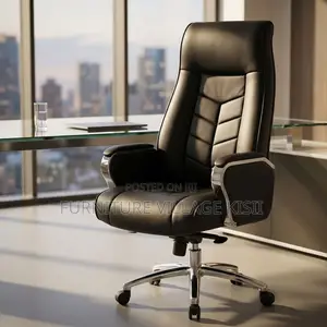 Directors Office High -Back Chair Black