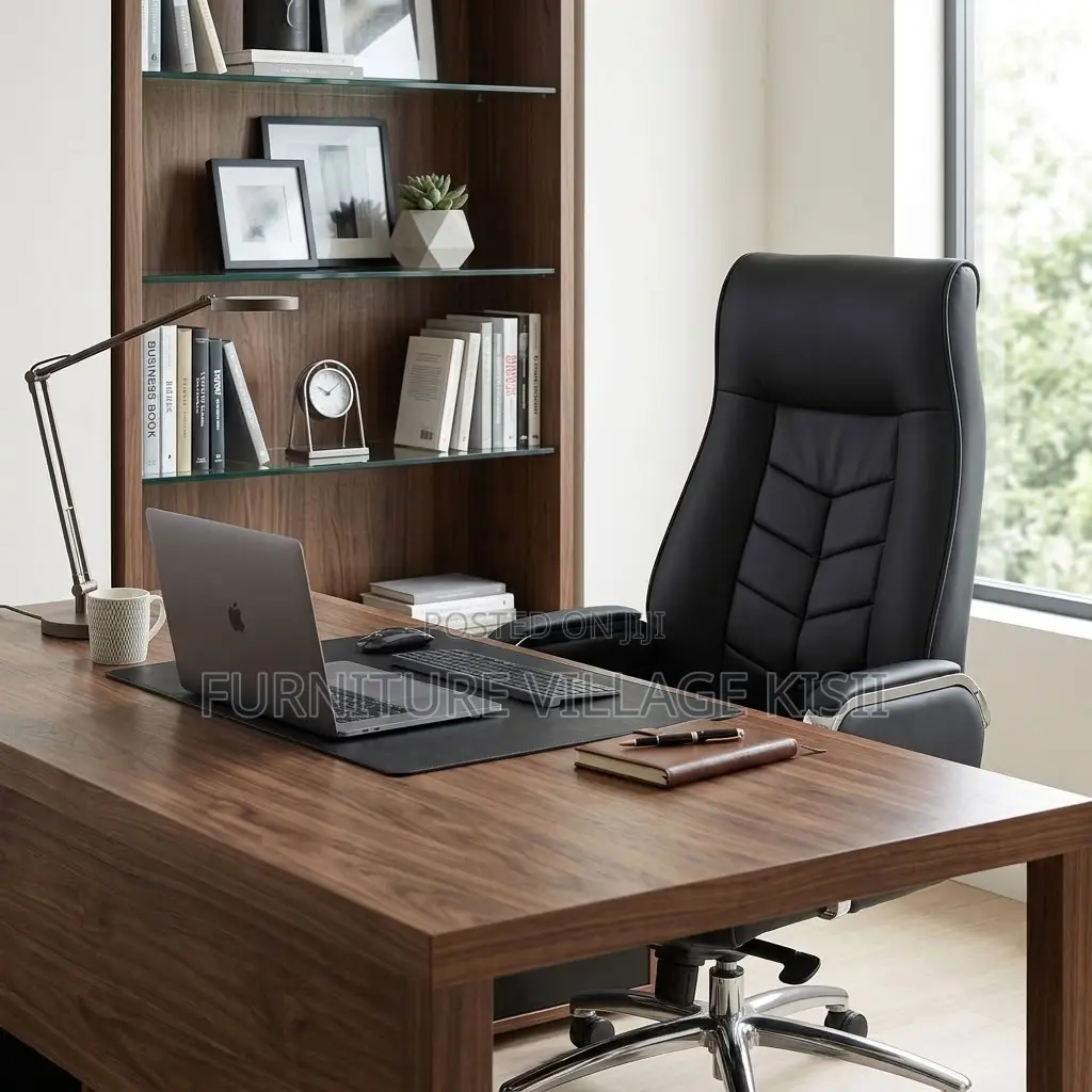 Directors Office High -Back Chair Black