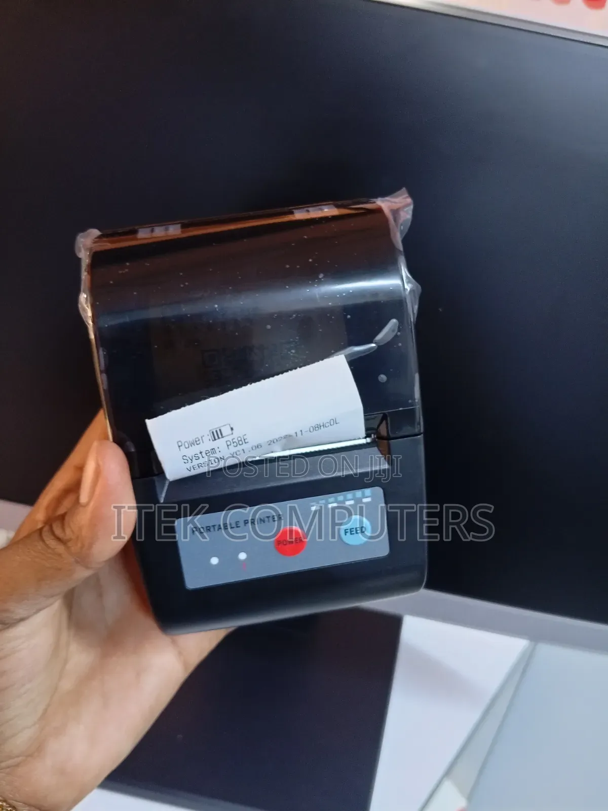 P58E Bluetooth Printer for Quick Receipts at Market Stalls