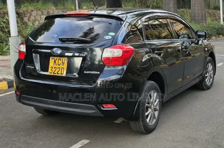 Subaru Impreza 2012 Black