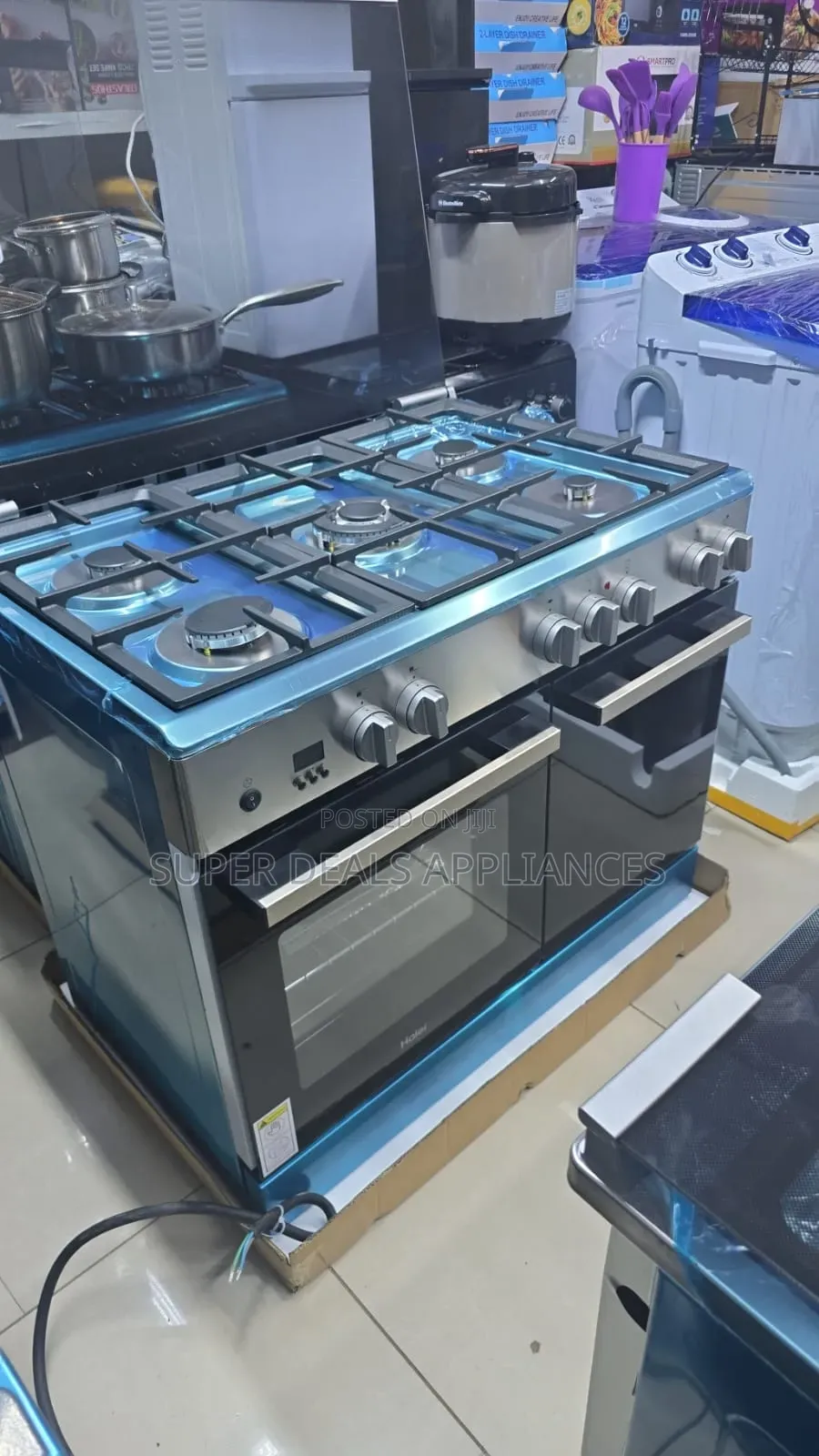 Haier 5 Gas 60*90 Cooker