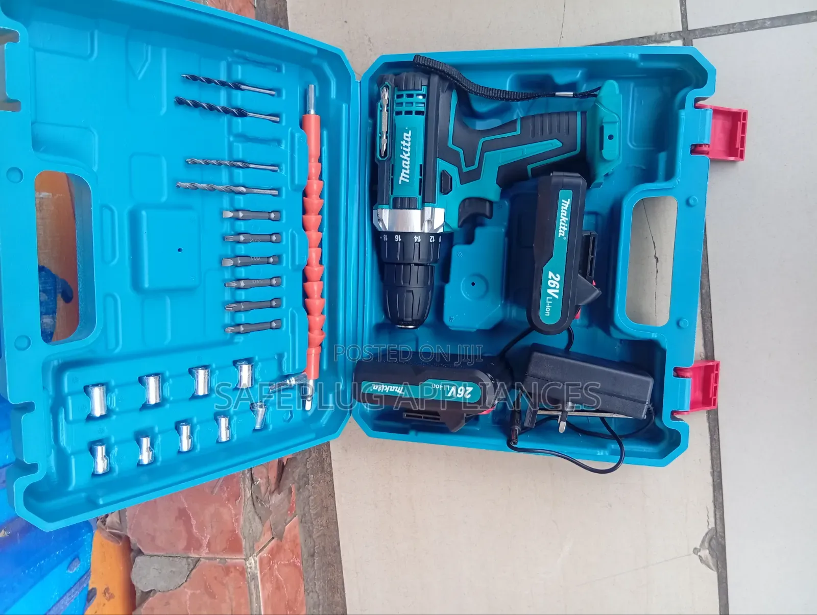 Makita 26V Cordless Drill – Portable Power Tool