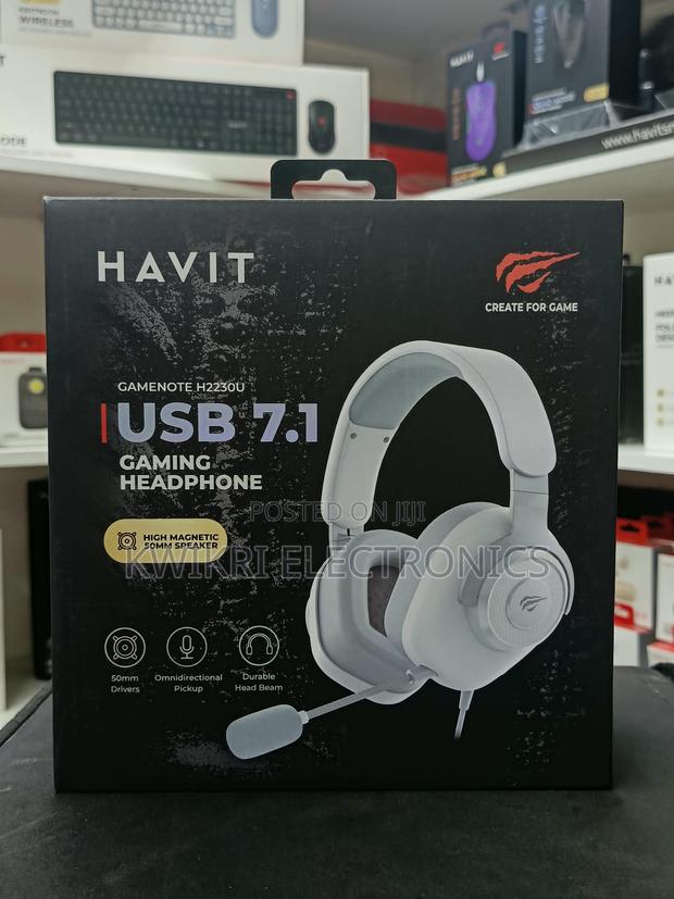 *Havit GAMENOTE H2230U USB7.1Gaming Headphones