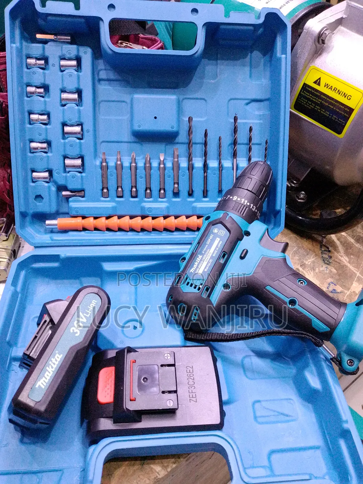 Makita 1500rpm Rechargeable Drill/ 36v Cordless Drill