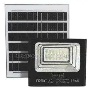 200W Solar Flood Light With Solar Panel – Outdoor Security Light
