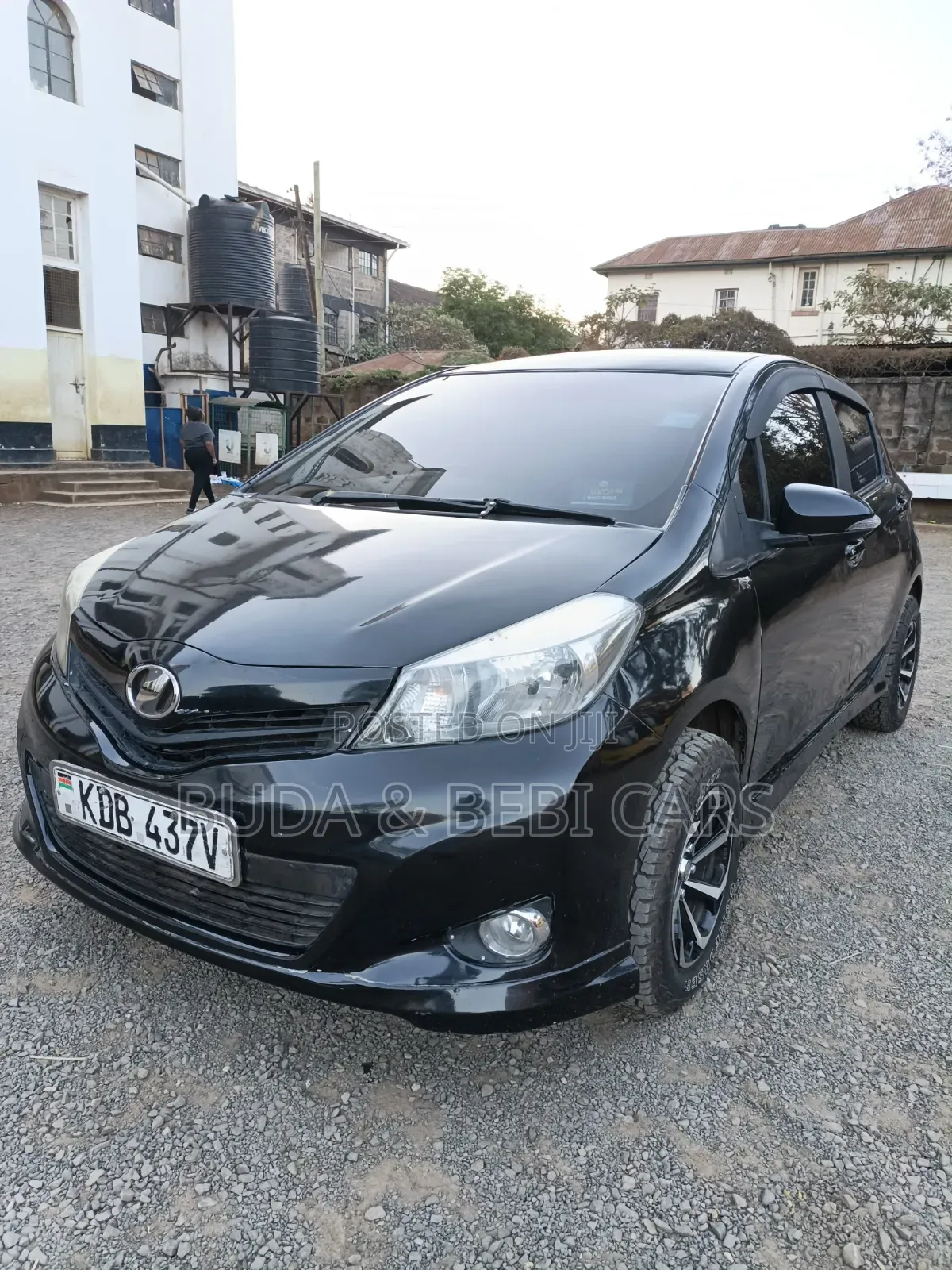 Toyota Vitz 2014 Matt Black