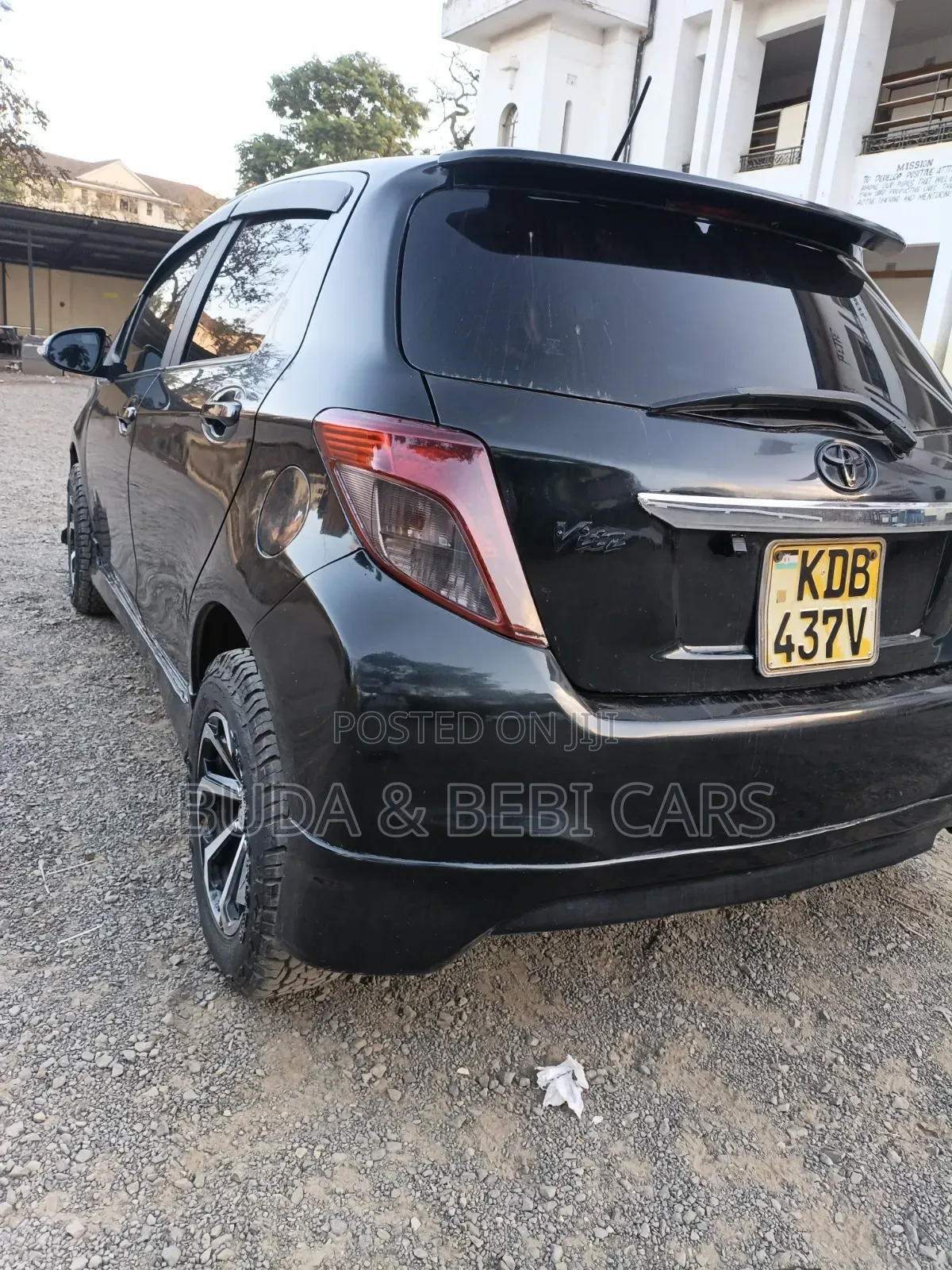 Toyota Vitz 2014 Matt Black
