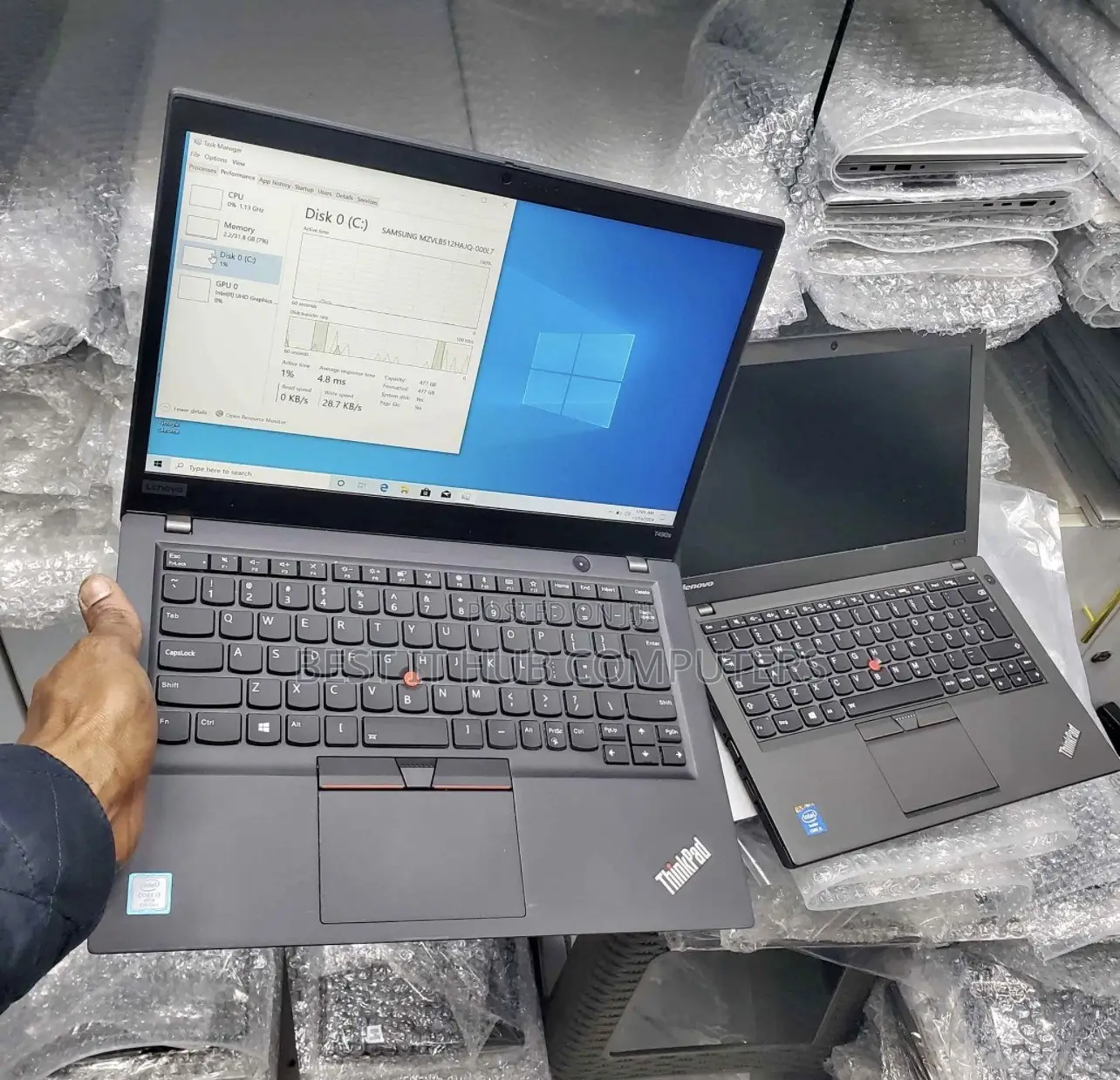 Laptop Lenovo ThinkPad T490s 8GB Intel Core i5 SSD 256GB