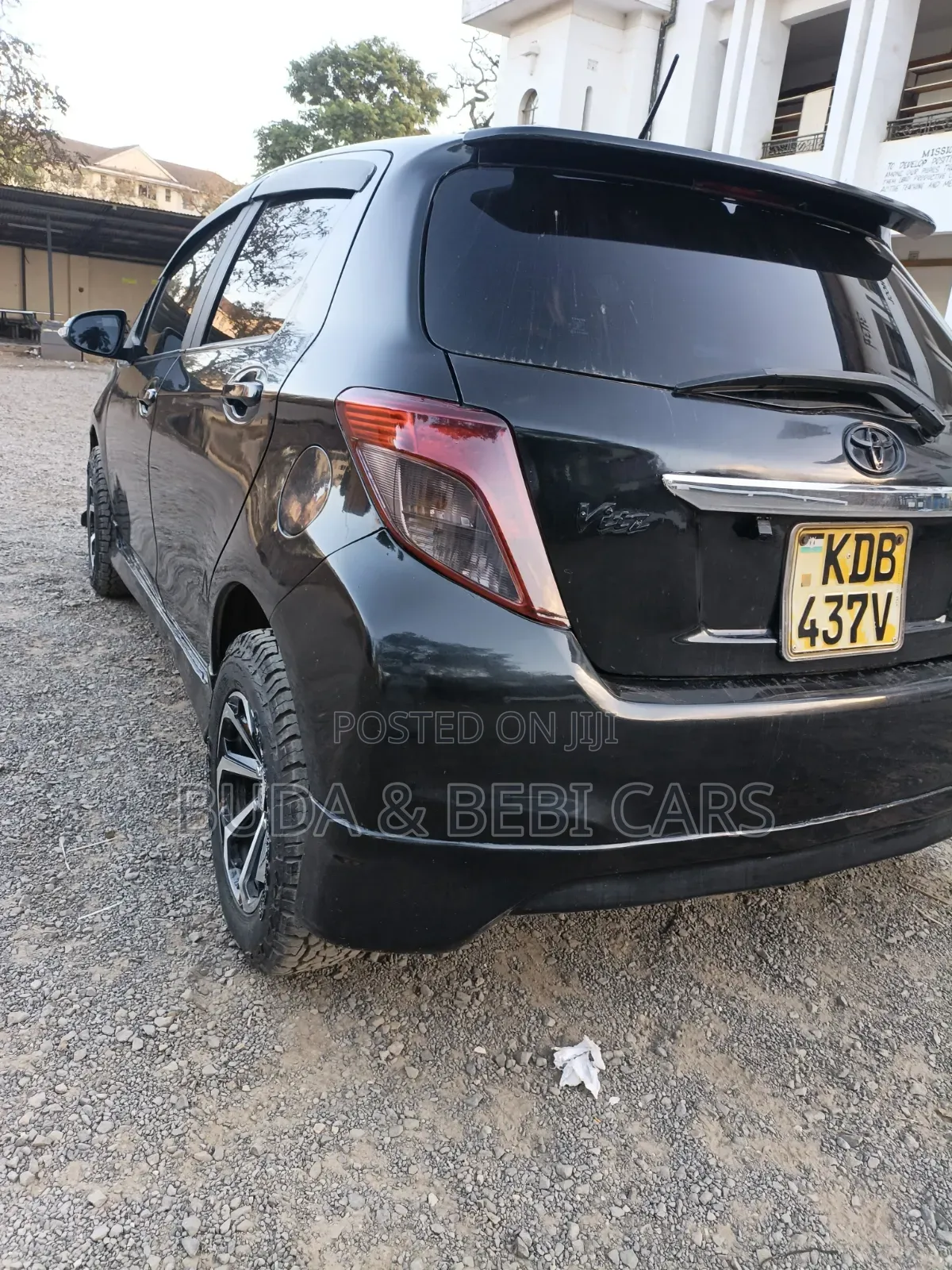 Toyota Vitz 2014 Matt Black