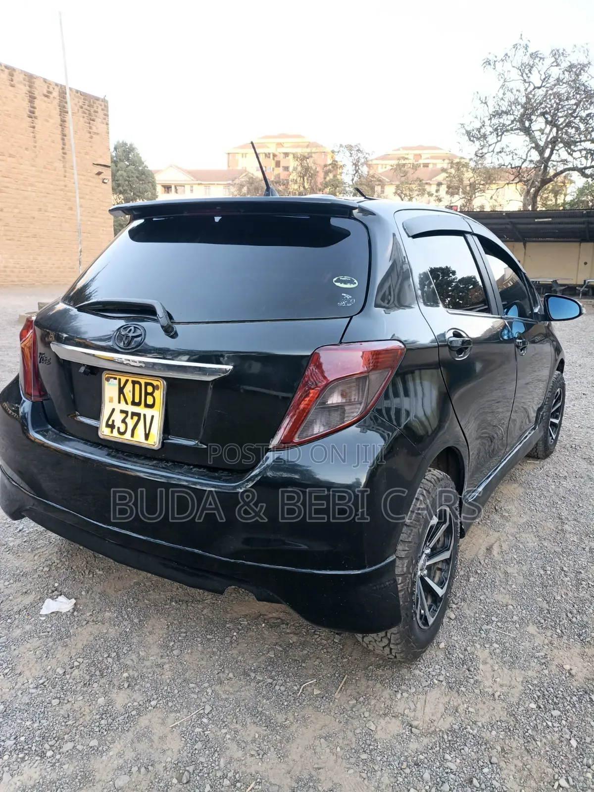 Toyota Vitz 2014 Matt Black