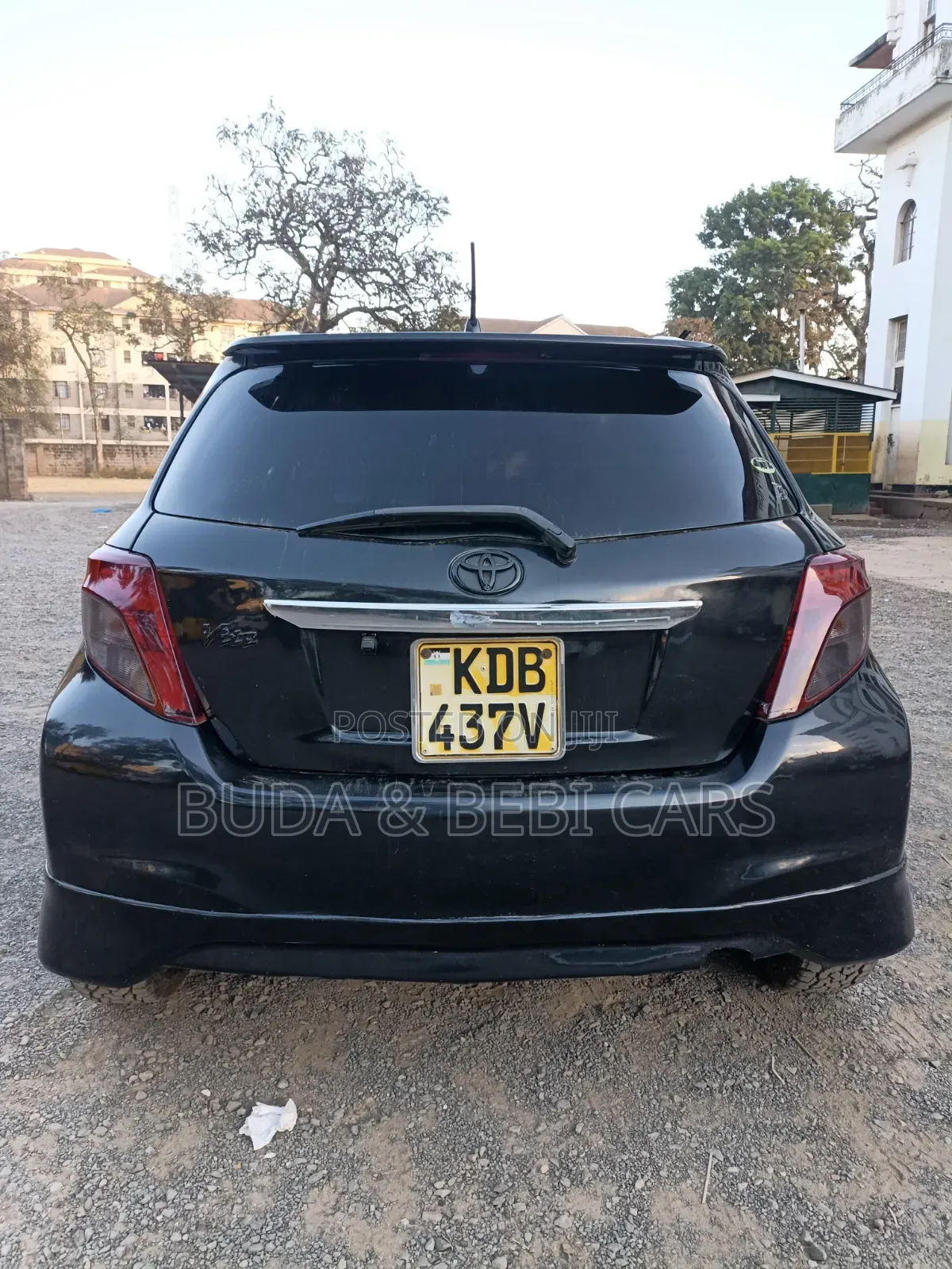Toyota Vitz 2014 Matt Black