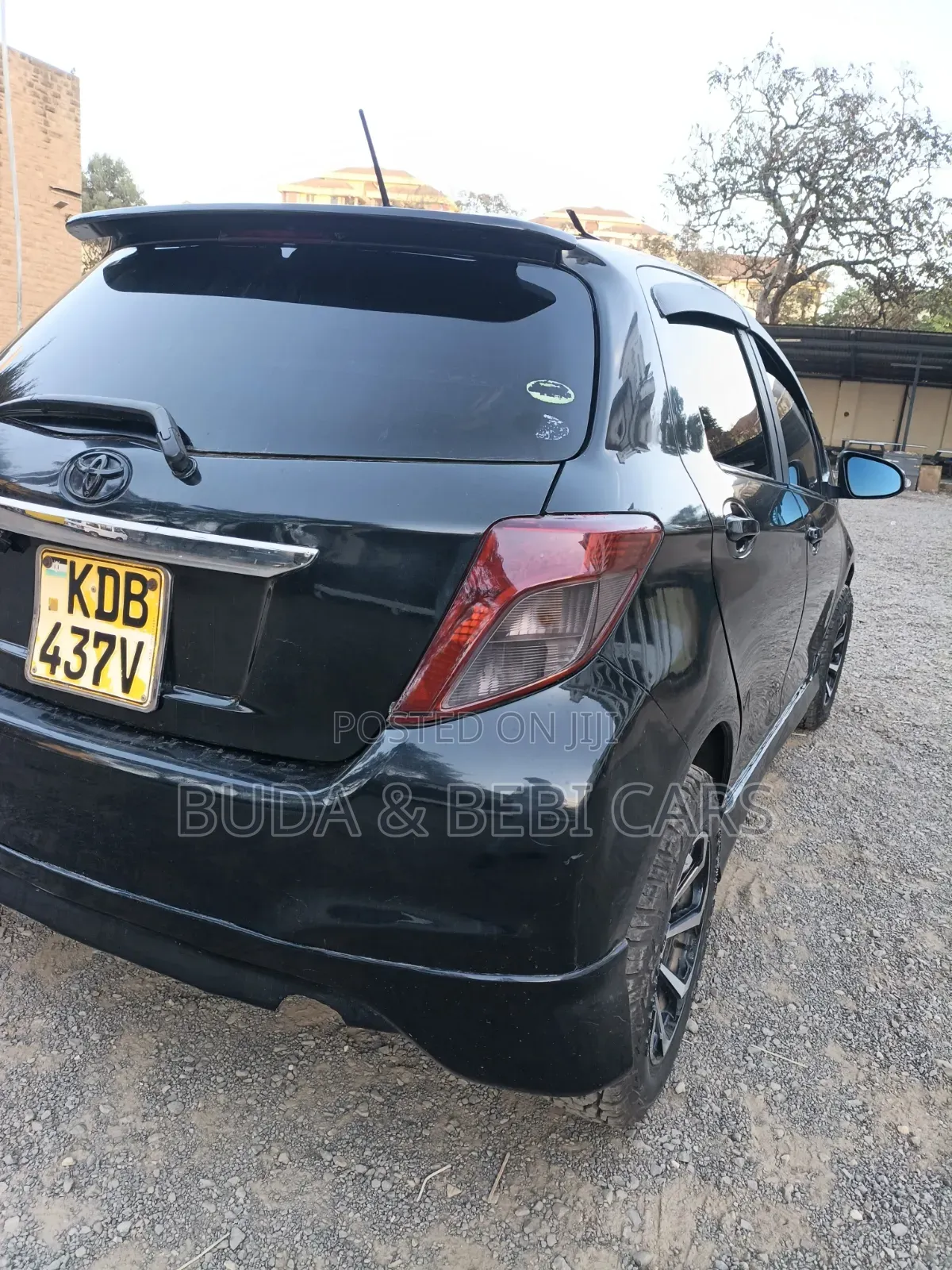 Toyota Vitz 2014 Matt Black