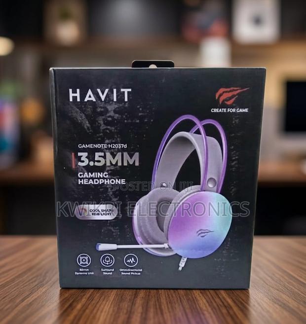Gaming Headphones With Microphone HAVIT HV-H2037d RGB
