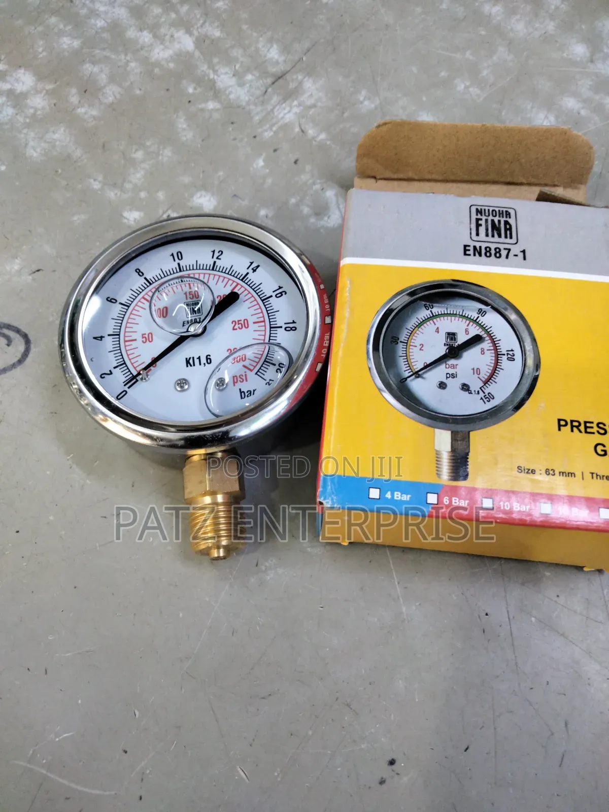 Pressure Gauge 21bars