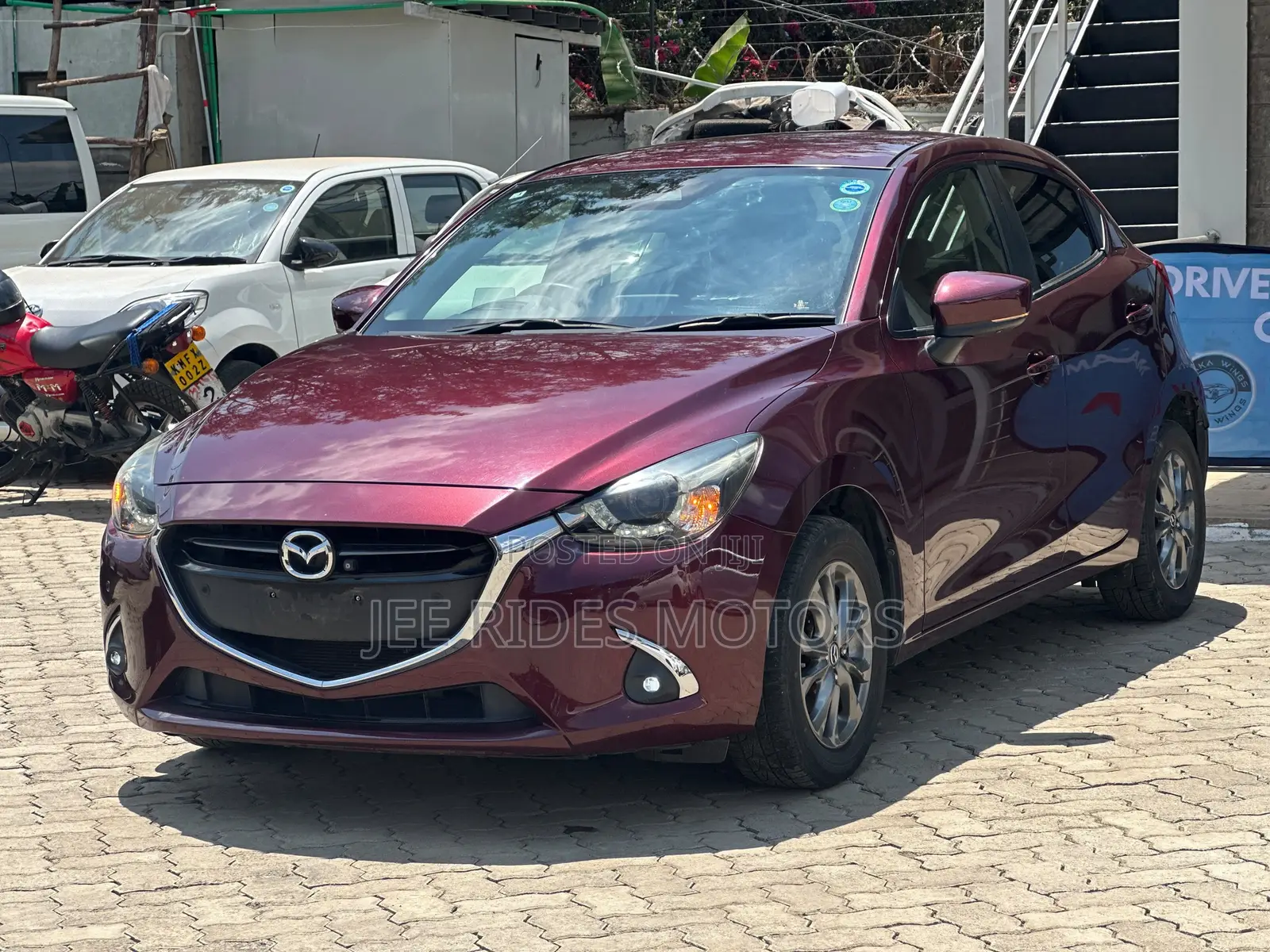 Mazda Demio 2019 Maroon