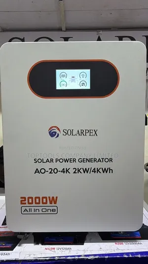 Solarpex Backup Power Station(battery+inverter)2000w/4kwh