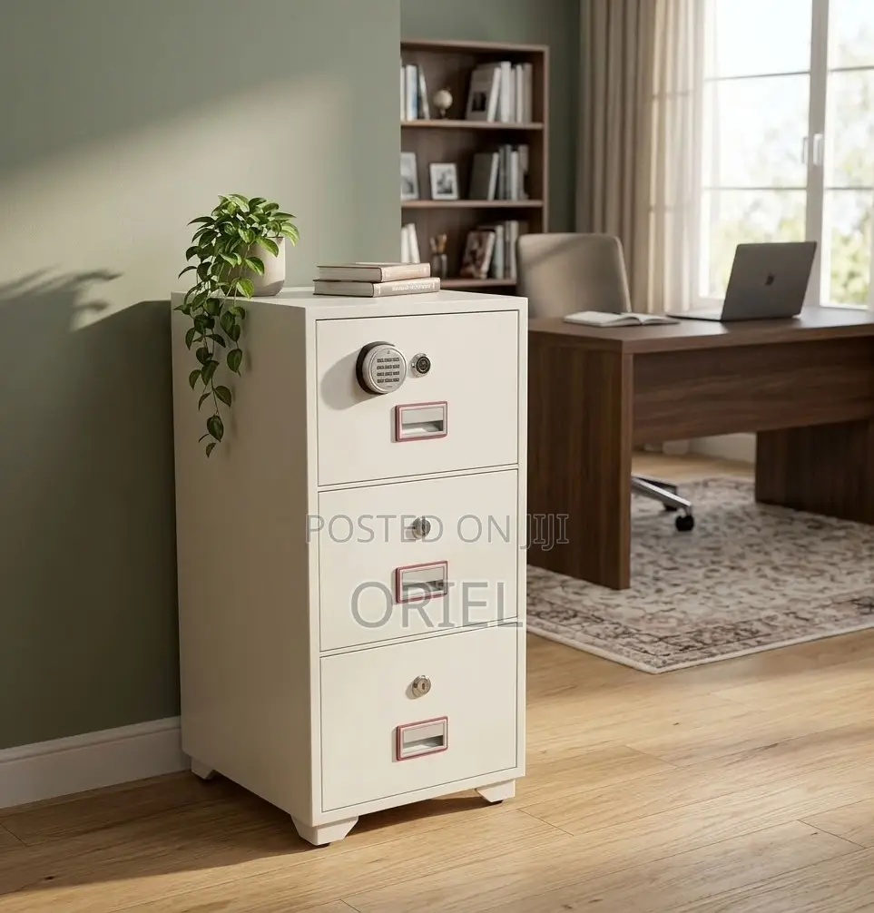 Office Safe : Diplomatic Storage Safe - 3-Drawers