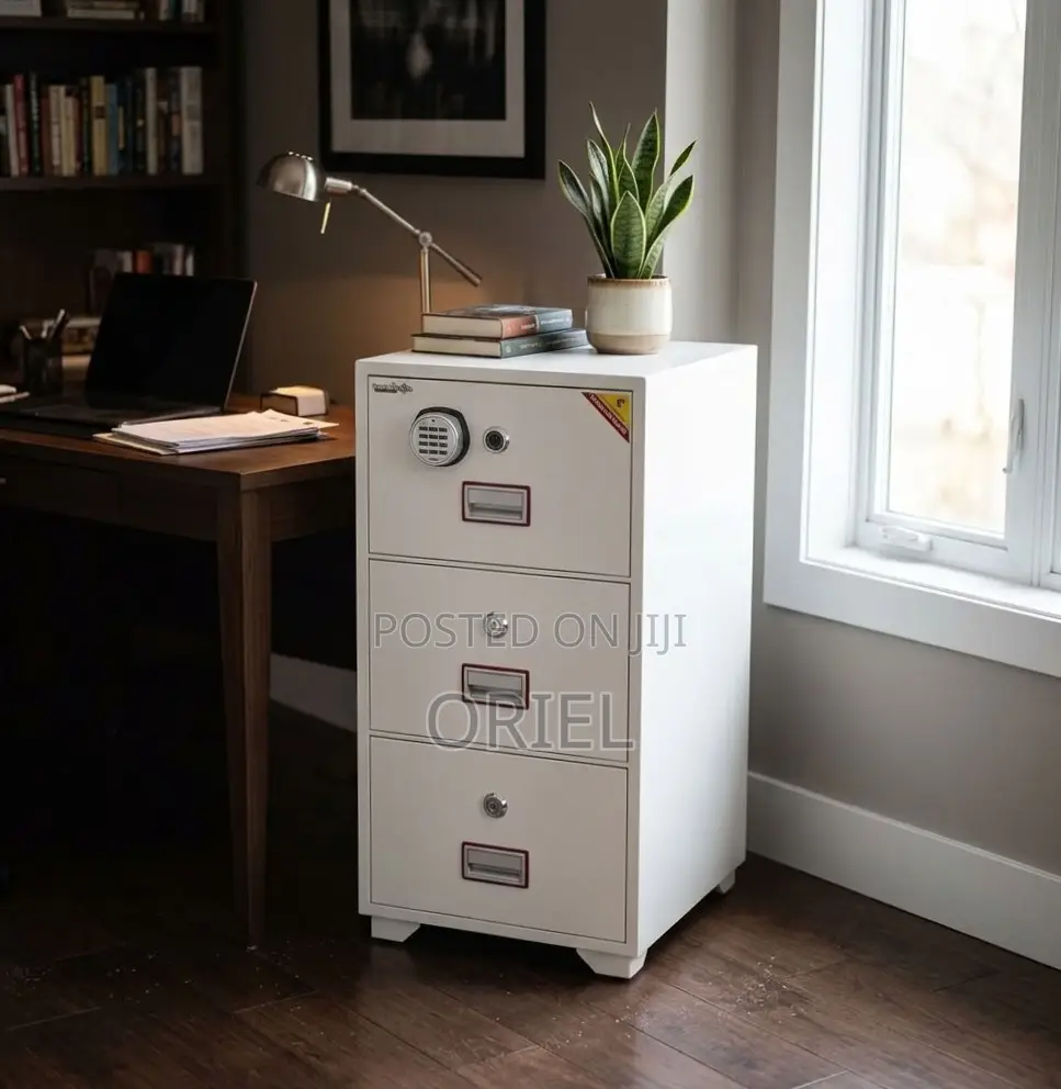 Office Safe : Diplomatic Storage Safe - 3-Drawers
