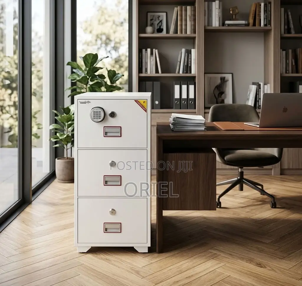 Office Safe : Diplomatic Storage Safe - 3-Drawers
