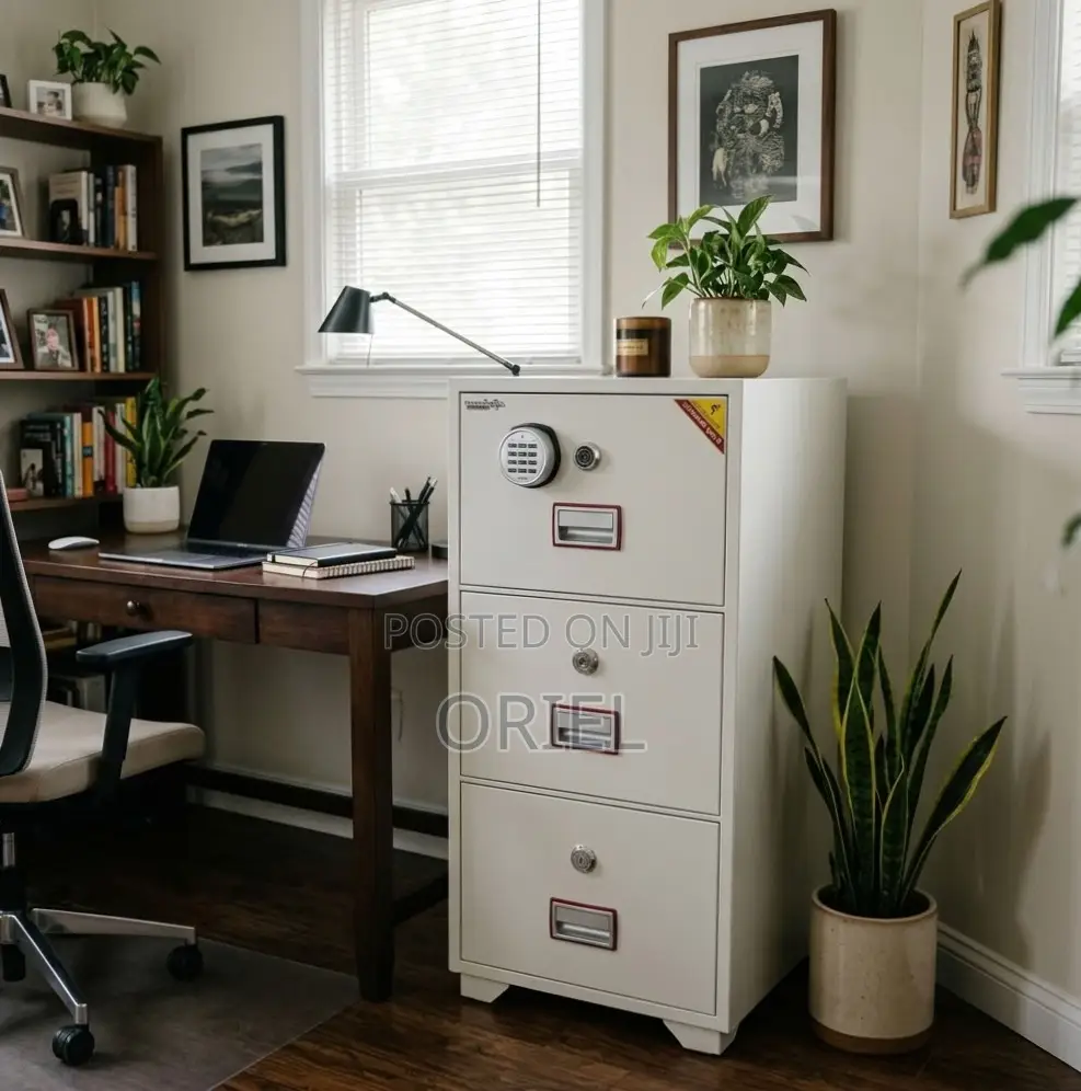 Office Safe : Diplomatic Storage Safe - 3-Drawers