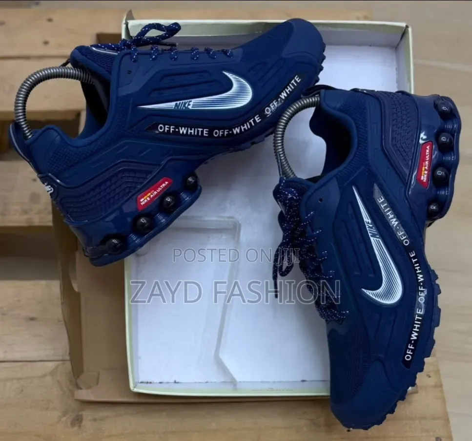 Nike Airmax Off White Navy Blue