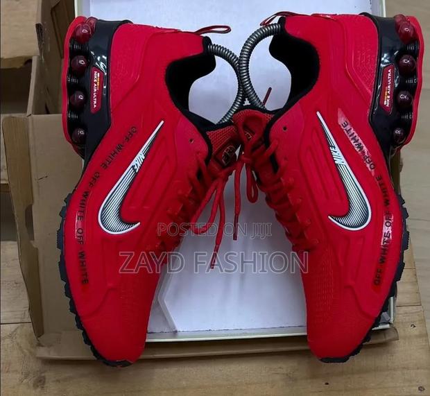 Airmax Ultra Off White Red - main view