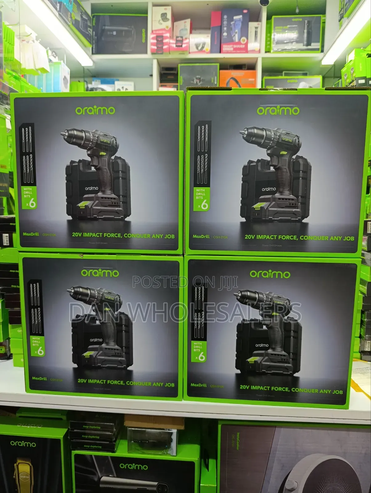 Oraimo MaxDrill 20V Cordless Versatile Power Drill Driver