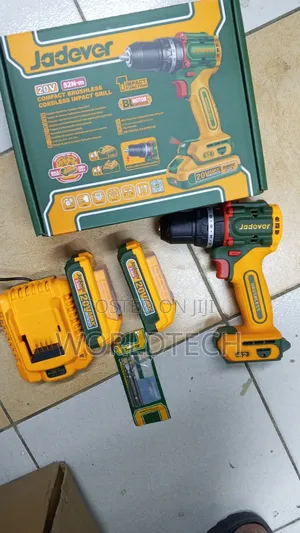 Jadever 20v Brushless Motor Drill/20v 52nm Jadever Brushless Drill