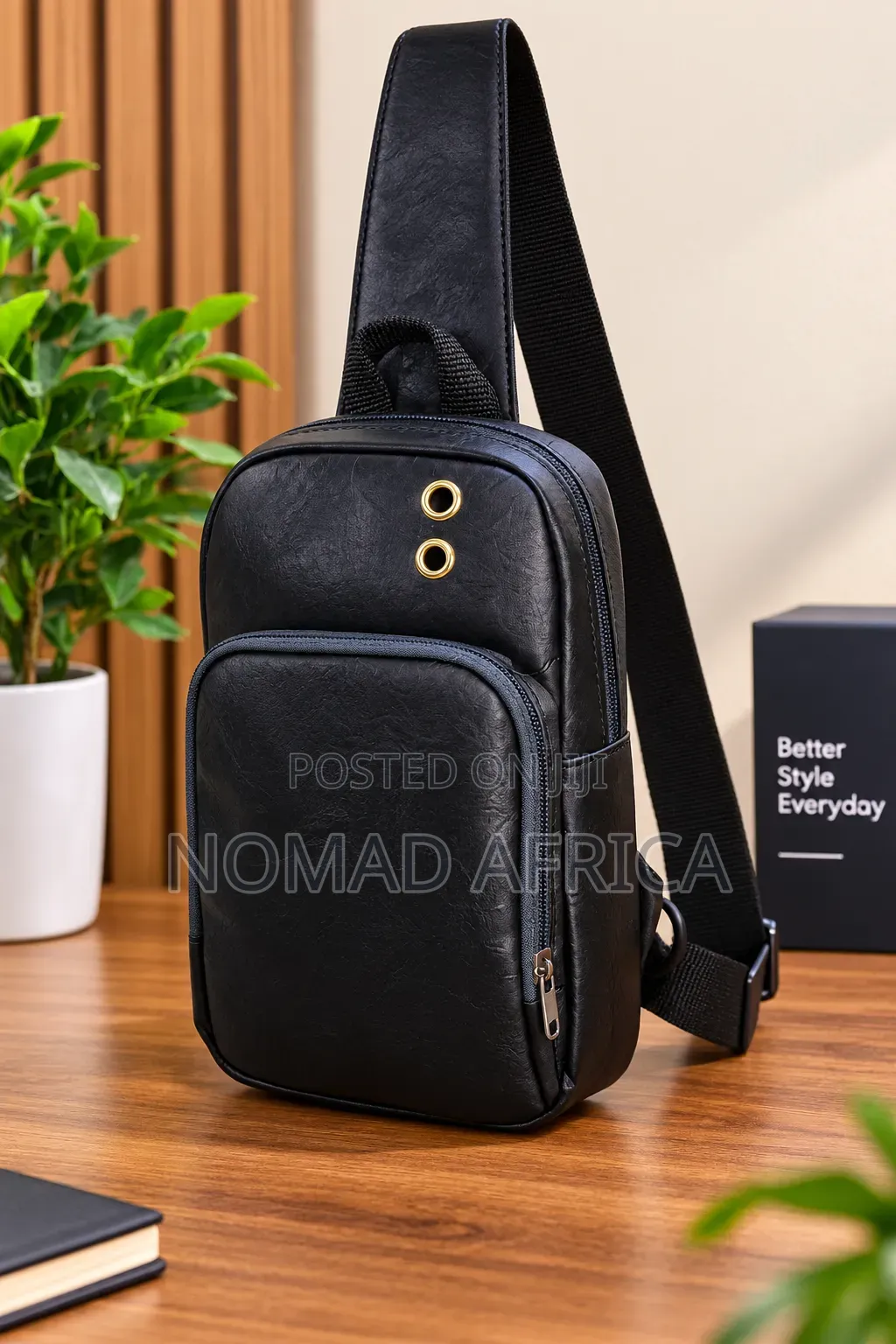 Leather Chest Bag