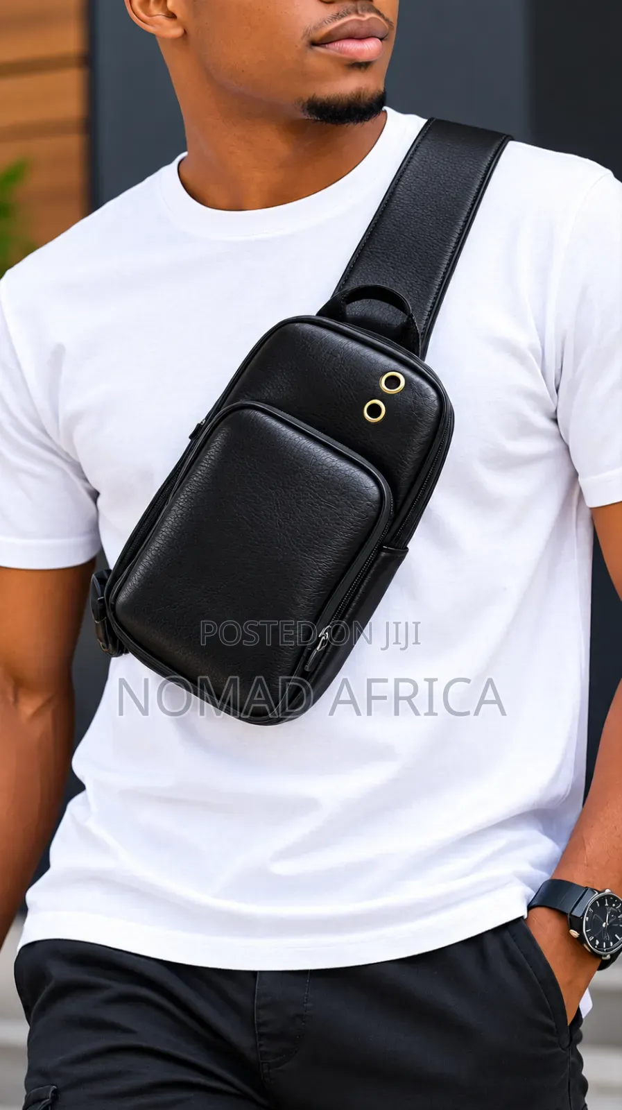 Leather Chest Bag