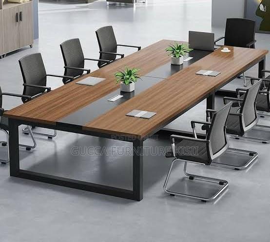 10 User Modern Conference Table - main view
