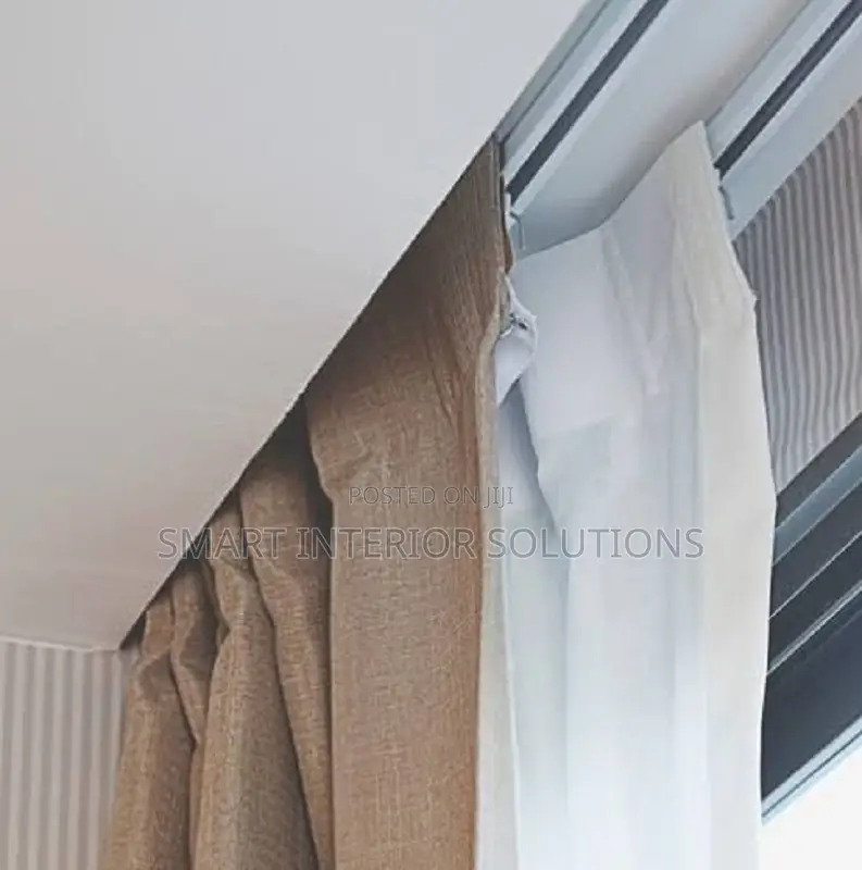 Functional Double Curtain Rail
