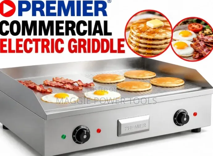 Heavy Duty Premier Commercial Electric Griddle Machine