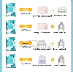 Vacuum Compression Storage Bags