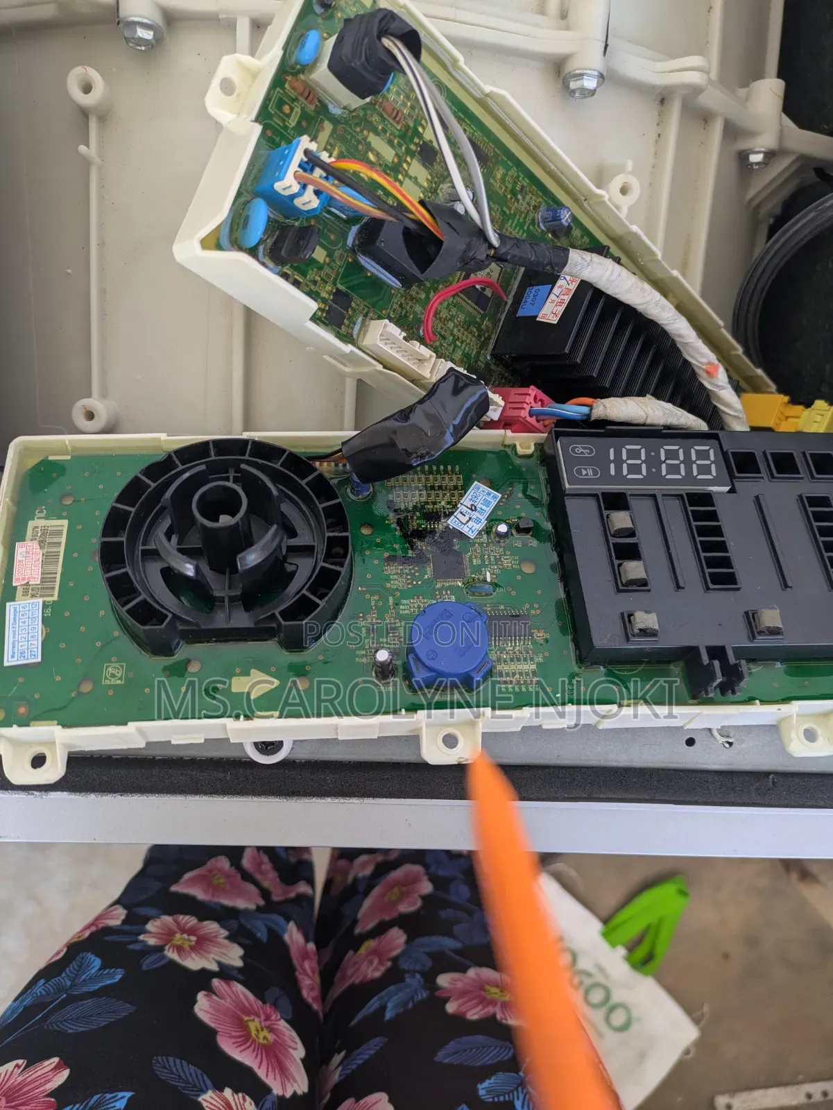 2 LG Washing Machine Display Board