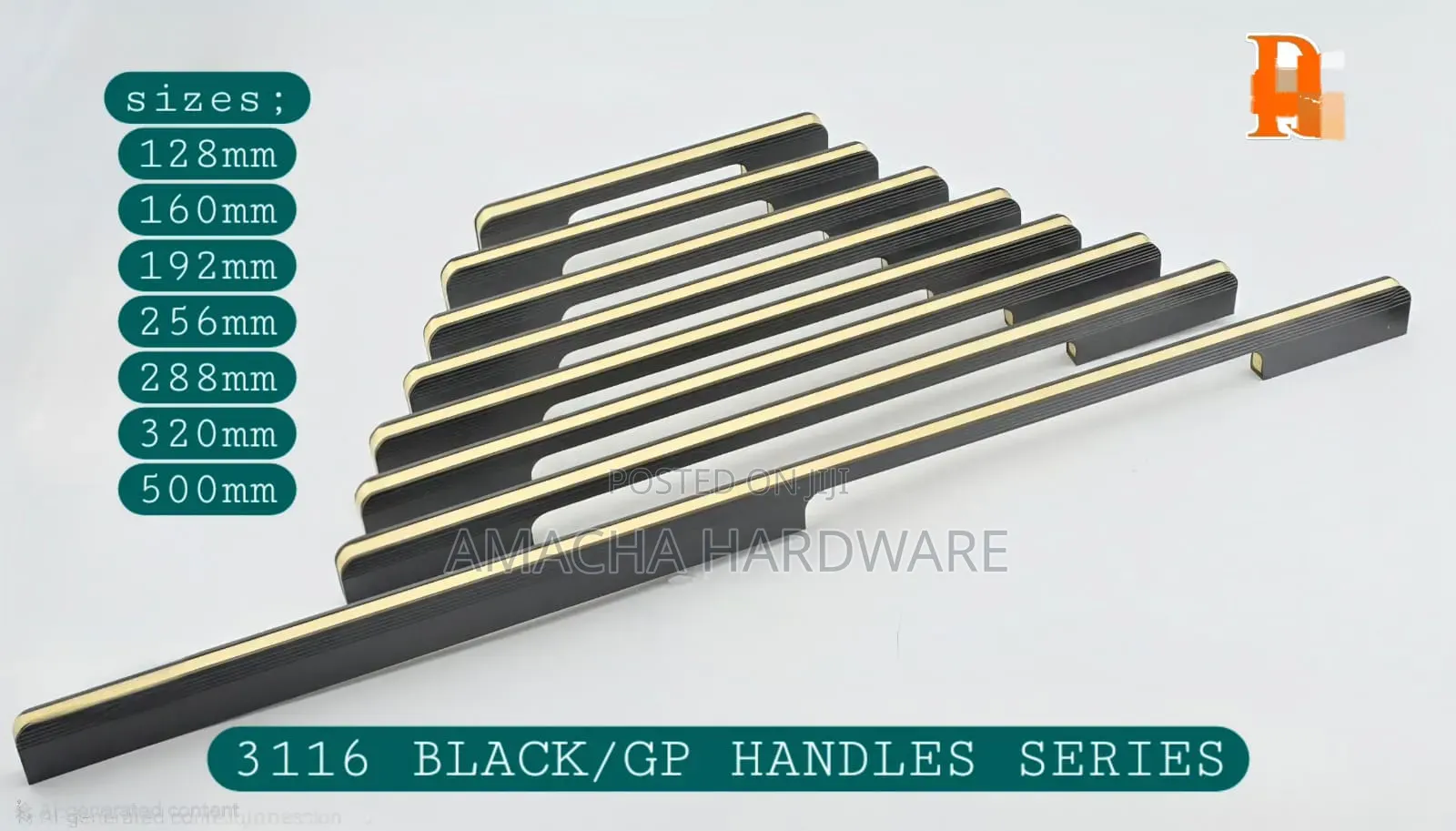 500mm Cabinet Handles