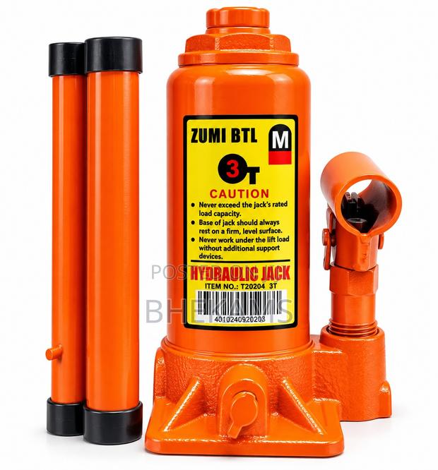Hydraulic Jack 3 Tonnes Multi- Purpose Heavy Lifting - thumbnail 2