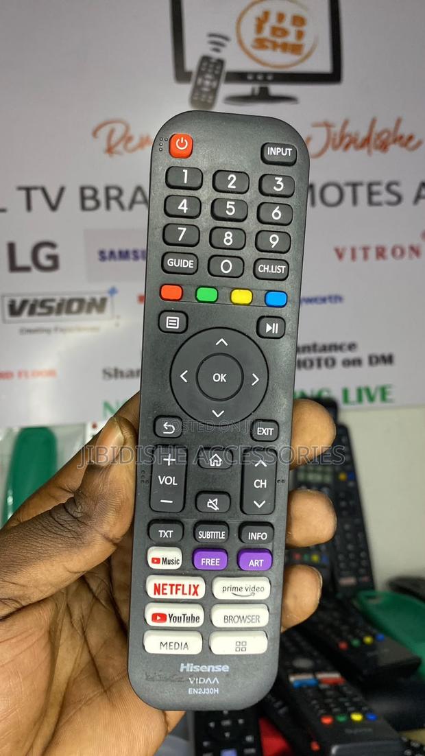 Hisense Original VIDAA Remote Control - thumbnail 2