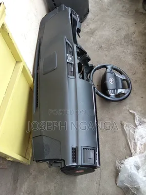 Toyota Mark X New Model Dashboard and Steering Wheel