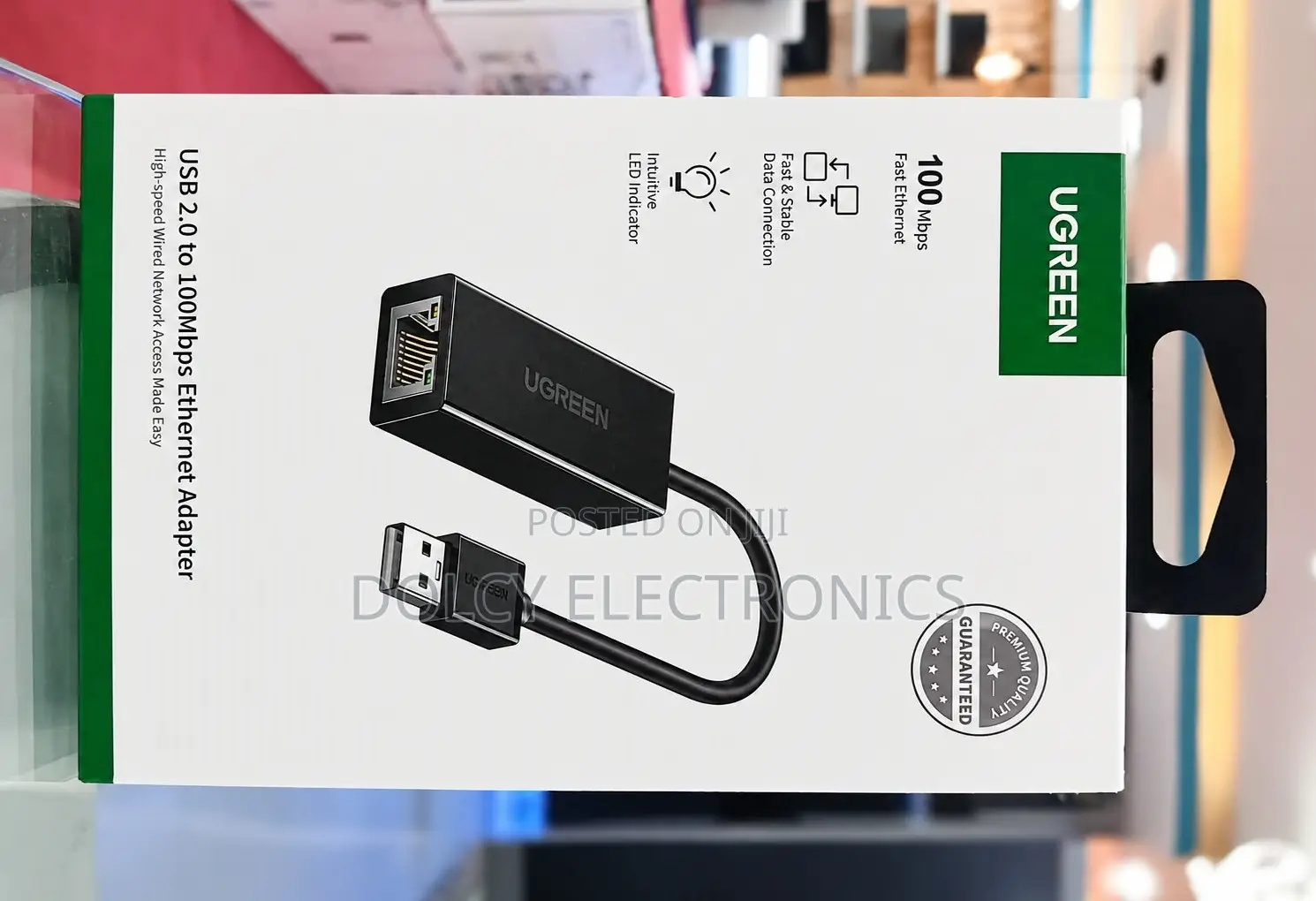 UGreen USB 2.0 to 100mbps Ethernet Adapter