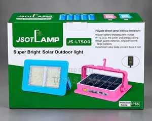 Solar Flood Security Light Remote Control IP65 JSOT Lamp JSLT500