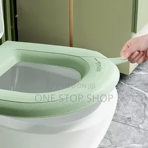 2pcsoft Foam Cushioned Surface Toilet Seat Covers Repels Water