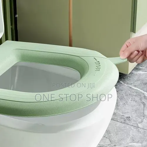 2pcsoft Foam Cushioned Surface Toilet Seat Covers Repels Water