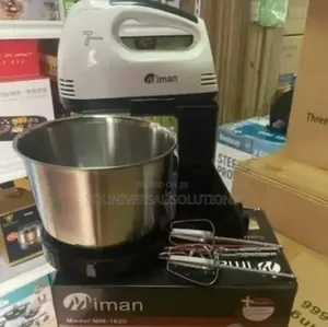 Stand Hand Mixer With Bowl