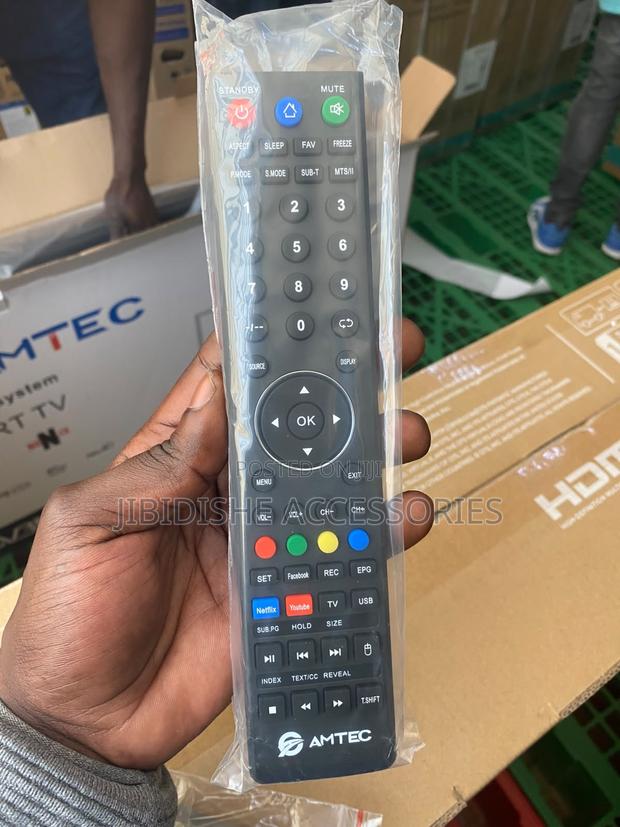 Amtec 43 Inch Smart TV Universal Remote Control Replacement - thumbnail 2