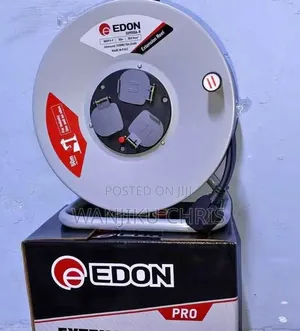 Heavy Duty Edon Extension Reel Cable 50m