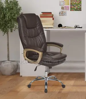 Tan Brown High Back Executive Chair