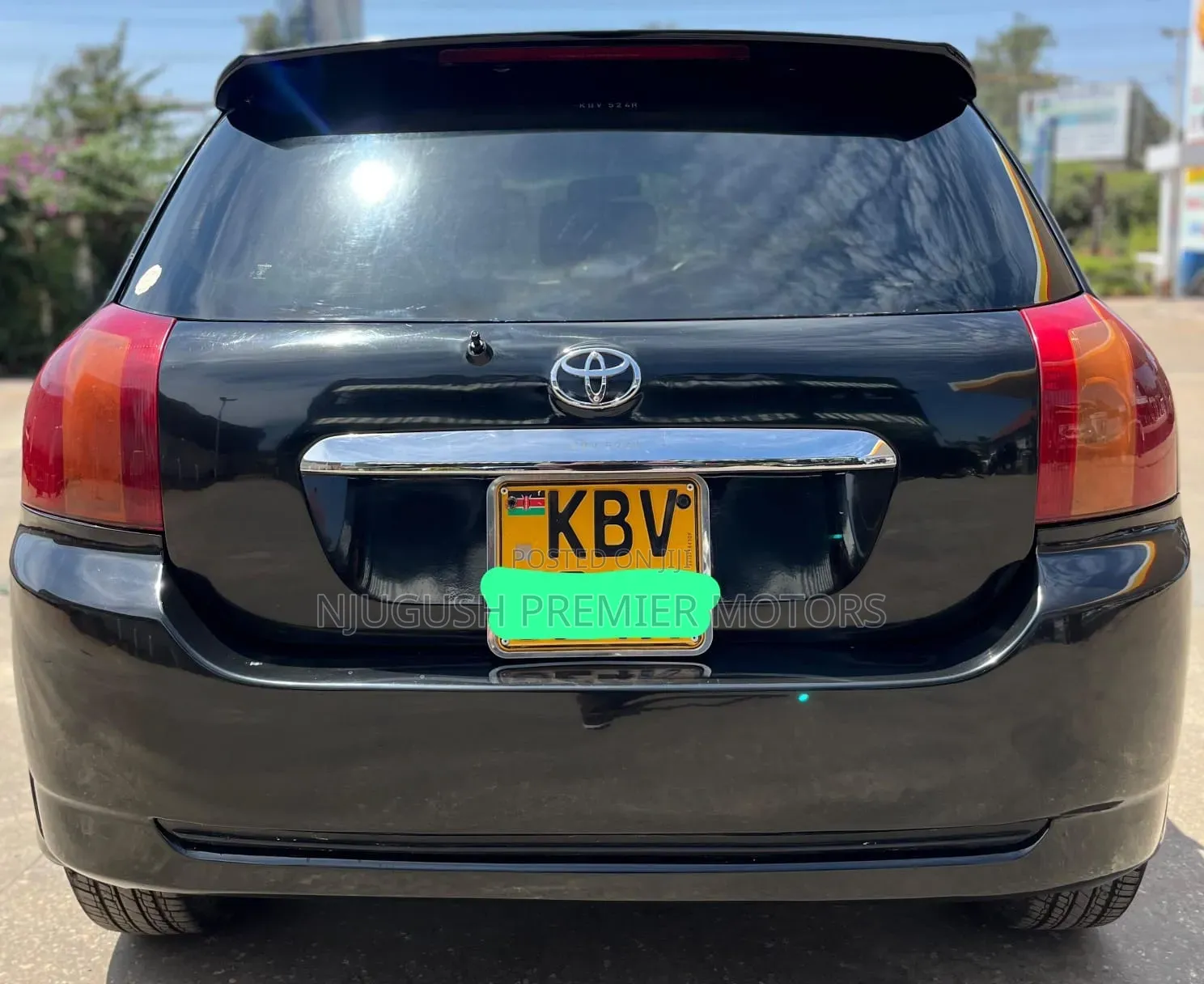 Toyota Corolla RunX 2006 Black